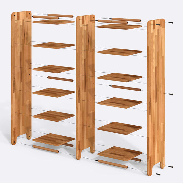 Lev Bookcase – 34" x 15" (87 x 38 cm)