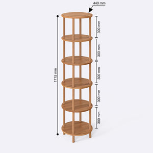 Brona 6 Bookcase