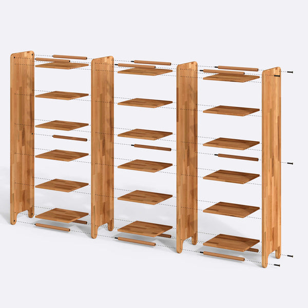 Lev Bookcase – 51" x 15" (130 x 38 cm)