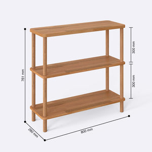 Short Bookcase – 31" x 11" (80 x 28 cm)