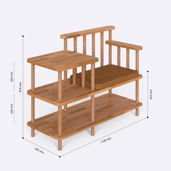 Thindor Bench – 43" x 18" (110 x 45 cm)