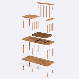 Thindor Bench – 43" x 18" (110 x 45 cm)