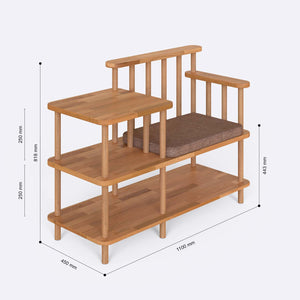 Thindor Bench – 43" x 18" (110 x 45 cm)