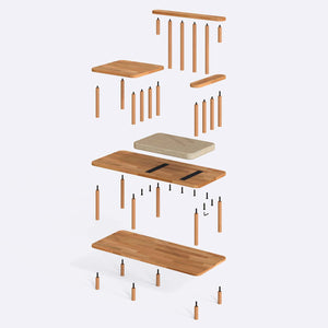 Thindor Bench – 43" x 18" (110 x 45 cm)