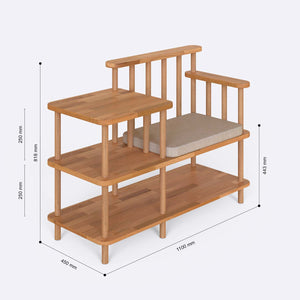 Thindor Bench – 43" x 18" (110 x 45 cm)