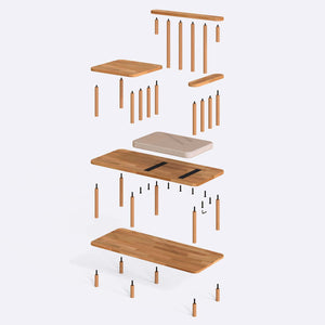 Thindor Bench – 43" x 18" (110 x 45 cm)