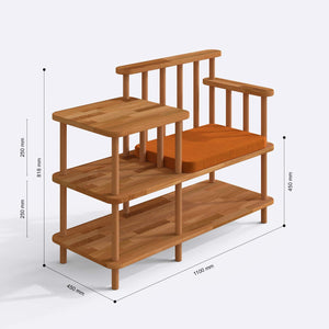 Thindor Bench – 43" x 18" (110 x 45 cm)