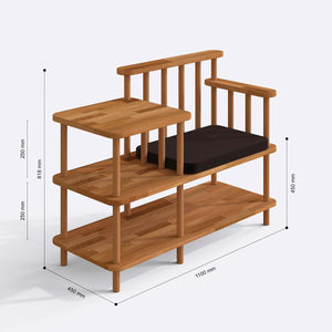 Thindor Bench – 43" x 18" (110 x 45 cm)