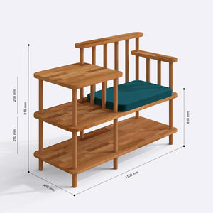 Thindor Bench – 43" x 18" (110 x 45 cm)