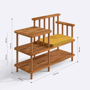 Thindor Bench – 43" x 18" (110 x 45 cm)
