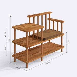 Thindor Bench – 43" x 18" (110 x 45 cm)