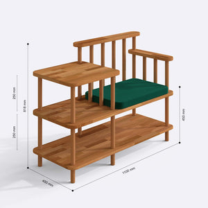 Thindor Bench – 43" x 18" (110 x 45 cm)