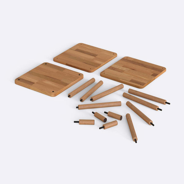 Short Bookcase – 15" x 15" (38 x 38 cm)