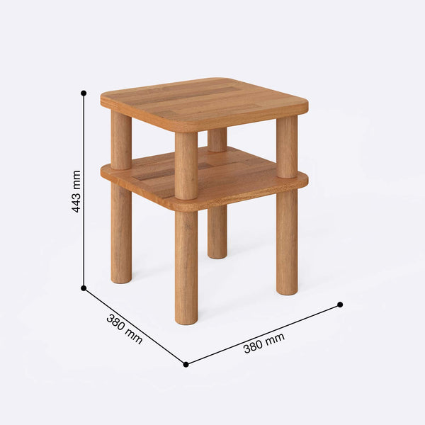 Lysa Coffee Table – 15" x 15" (38 x 38 cm)