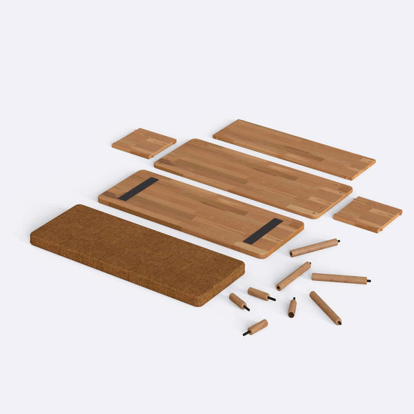 Gerel Bench – 39" x 15" (100 x 38 cm)