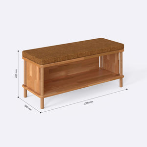 Gerel Bench – 39" x 15" (100 x 38 cm)