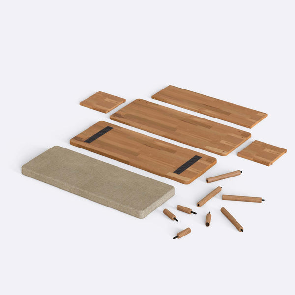 Gerel Bench – 39" x 15" (100 x 38 cm)