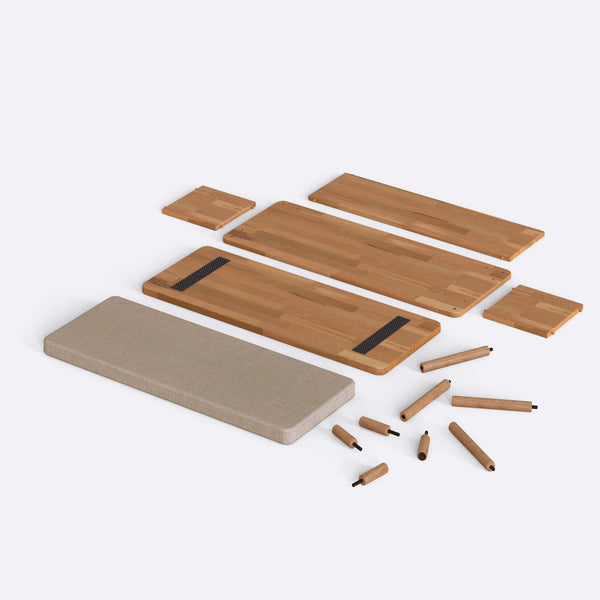 Gerel Bench – 39" x 15" (100 x 38 cm)