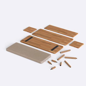 Gerel Bench – 39" x 15" (100 x 38 cm)