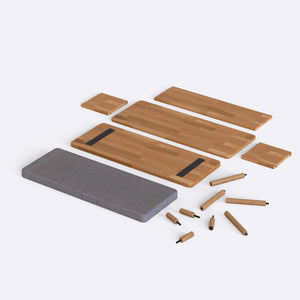 Gerel Bench – 39" x 15" (100 x 38 cm)