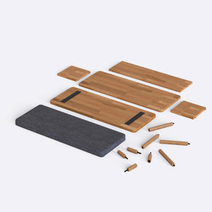 Gerel Bench – 39" x 15" (100 x 38 cm)