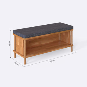 Gerel Bench – 39" x 15" (100 x 38 cm)