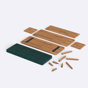 Gerel Bench – 39" x 15" (100 x 38 cm)