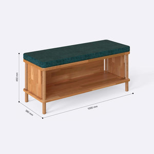 Gerel Bench – 39" x 15" (100 x 38 cm)