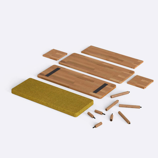 Gerel Bench – 39" x 15" (100 x 38 cm)