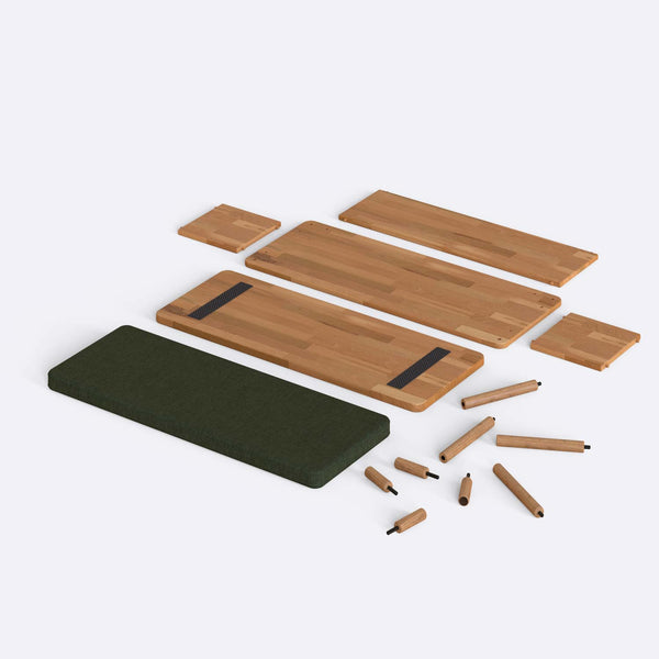 Gerel Bench – 39" x 15" (100 x 38 cm)