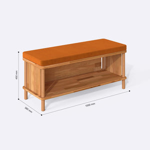 Gerel Bench – 39" x 15" (100 x 38 cm)