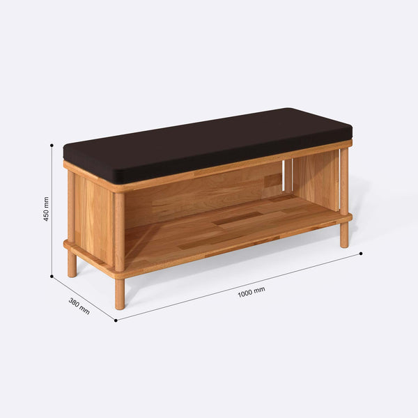 Gerel Bench – 39" x 15" (100 x 38 cm)