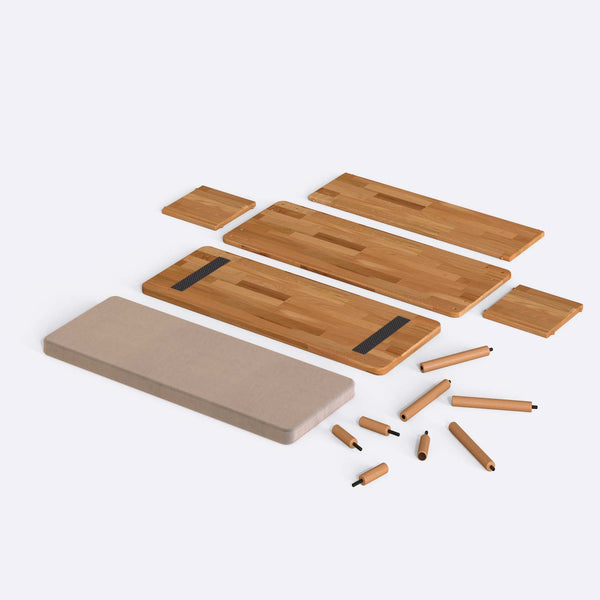 Gerel Bench – 39" x 15" (100 x 38 cm)