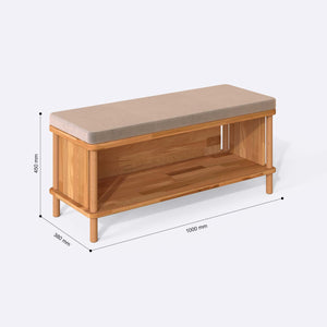 Gerel Bench – 39" x 15" (100 x 38 cm)