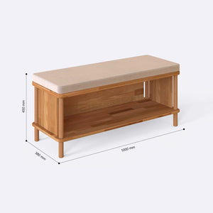 Gerel Bench – 39" x 15" (100 x 38 cm)