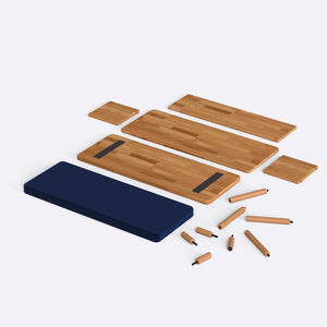 Gerel Bench – 39" x 15" (100 x 38 cm)