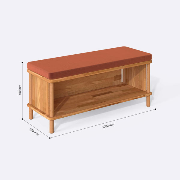 Gerel Bench – 39" x 15" (100 x 38 cm)