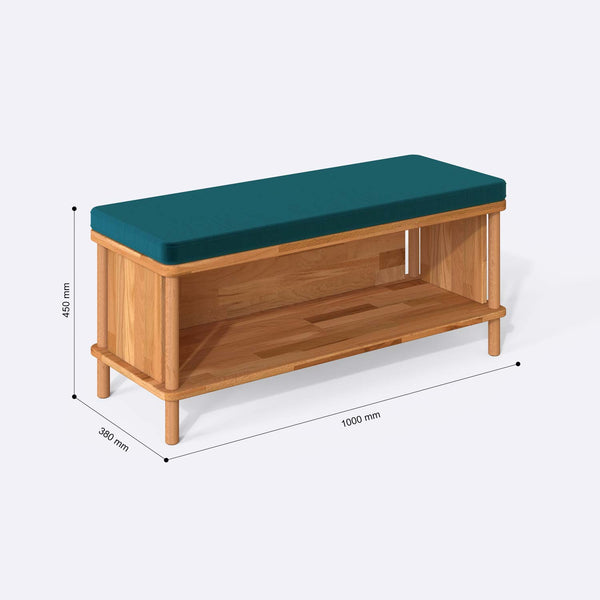 Gerel Bench – 39" x 15" (100 x 38 cm)