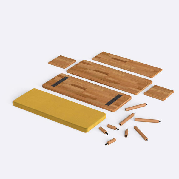 Gerel Bench – 39" x 15" (100 x 38 cm)