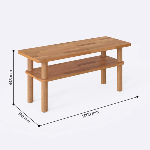 Gron Coffee Table – 39" x 15" (100 x 38 cm)