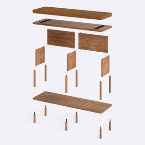 Gerel Bench – 47" x 15" (120 x 38 cm)