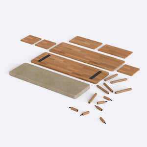 Gerel Bench – 47" x 15" (120 x 38 cm)