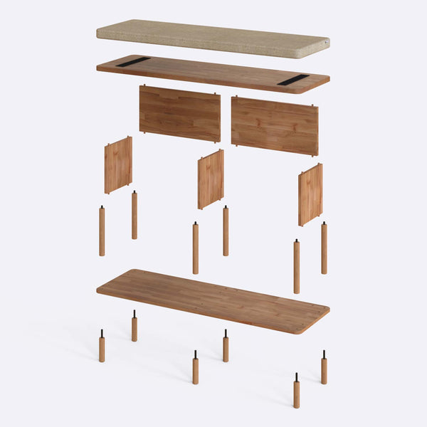 Gerel Bench – 47" x 15" (120 x 38 cm)