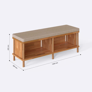 Gerel Bench – 47" x 15" (120 x 38 cm)