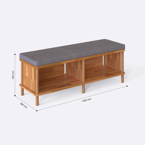 Gerel Bench – 47" x 15" (120 x 38 cm)