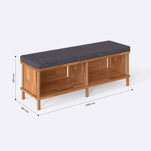 Gerel Bench – 47" x 15" (120 x 38 cm)