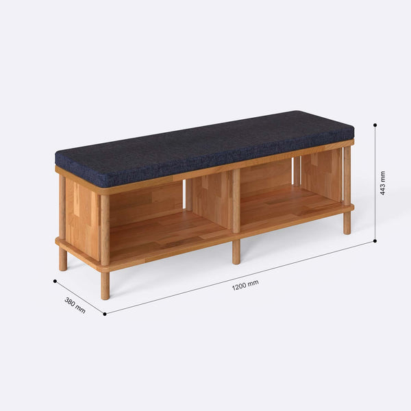 Gerel Bench – 47" x 15" (120 x 38 cm)