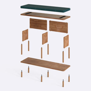 Gerel Bench – 47" x 15" (120 x 38 cm)