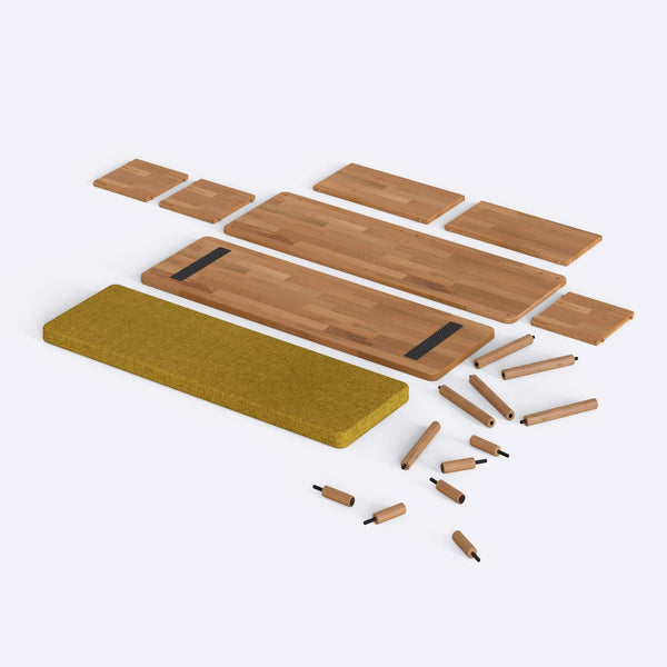 Gerel Bench – 47" x 15" (120 x 38 cm)