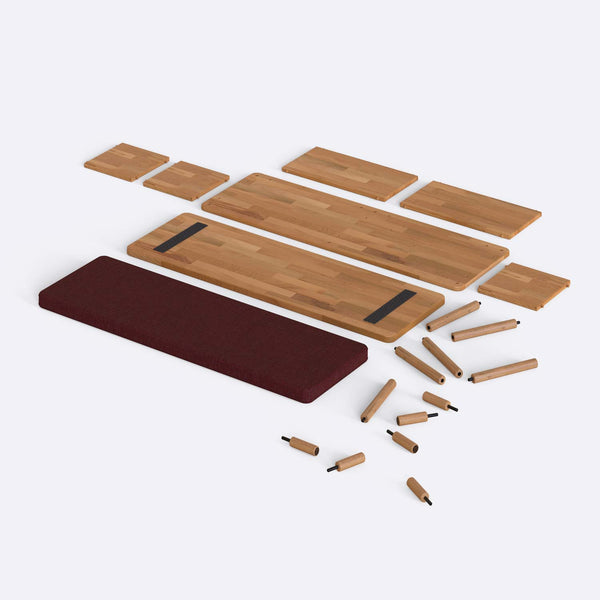 Gerel Bench – 47" x 15" (120 x 38 cm)